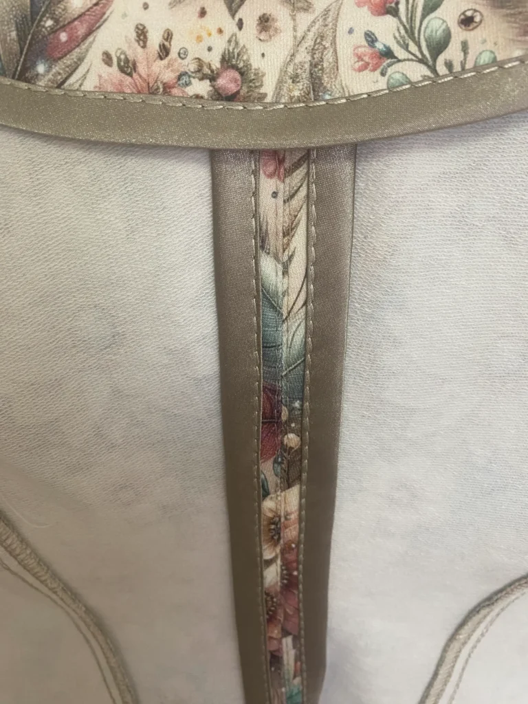 ukázka šikmého proužku